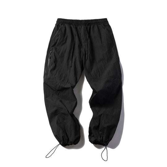 Unisex Technische Cargo-Hose im Baggy-Schnitt mit Tunnelzugbund und verstellbaren Beinabschlüssen Nord Taschen