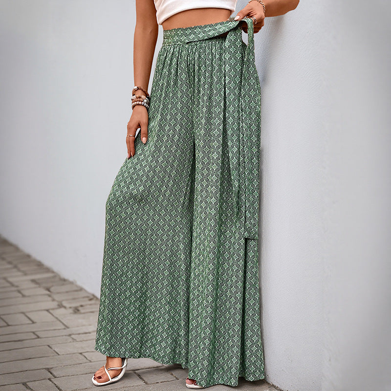 Damen Weite Palazzo Hose Nord Taschen