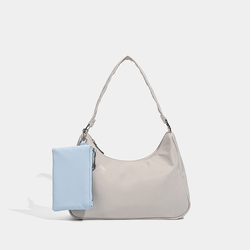 Damen Umhängetasche aus strapazierfähigem Nylon mit abnehmbarem Geldbeutel Nord Taschen