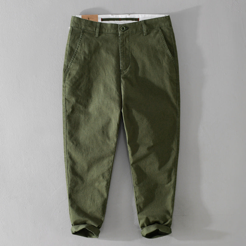 Herren Konisch zulaufende Baumwoll-Chino mit legerer Passform Nord Taschen