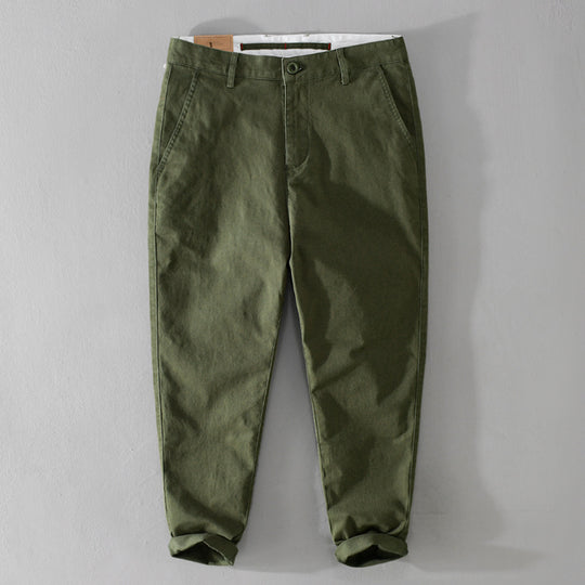 Herren Konisch zulaufende Baumwoll-Chino mit legerer Passform Nord Taschen