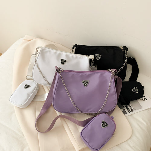Damen Umhängetasche mit abnehmbarem Mini-Organizer Nord Taschen