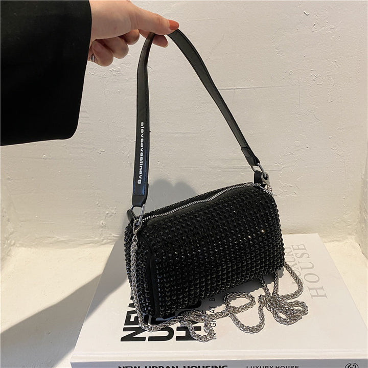 Damen Glamouröse Clutch-Tasche mit funkelnden Strassverzierungen Nord Taschen 1780427330
