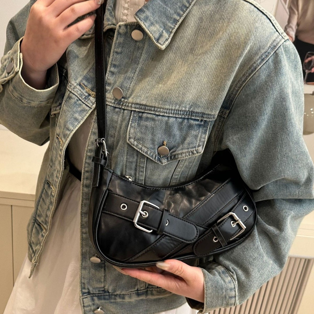 Damen modische Umhängetasche mit elegantem Gurt und praktischen Akzenten Nord Taschen