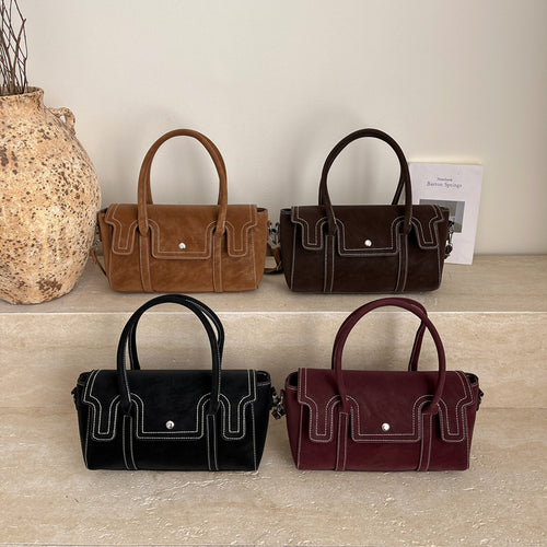 Damen Schultertasche mit strukturiertem Design und abnehmbaren Riemen Nord Taschen