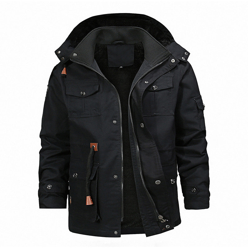 Herren Funktionale Winterjacke Nord Taschen