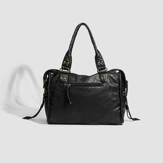 Damen Tragetasche mit eleganten Details und robustem Reißverschluss Nord Taschen