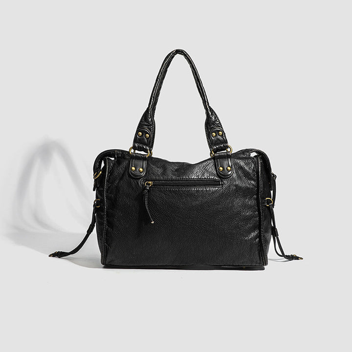 Damen Tragetasche mit eleganten Details und robustem Reißverschluss Nord Taschen