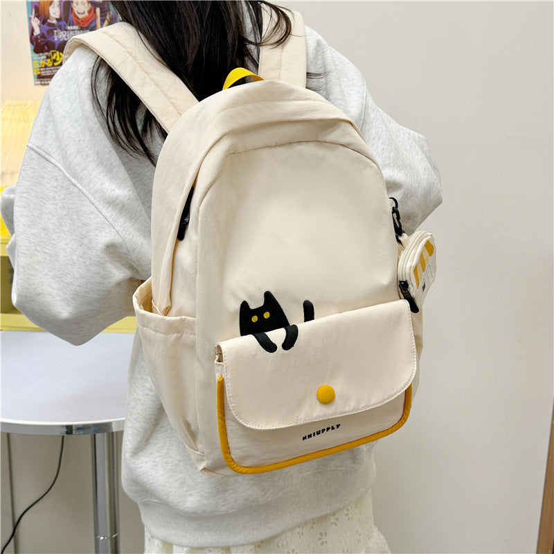 Damen Rucksack mit charmantem Tiermotiv und praktischen Organizerfächern Nord Taschen