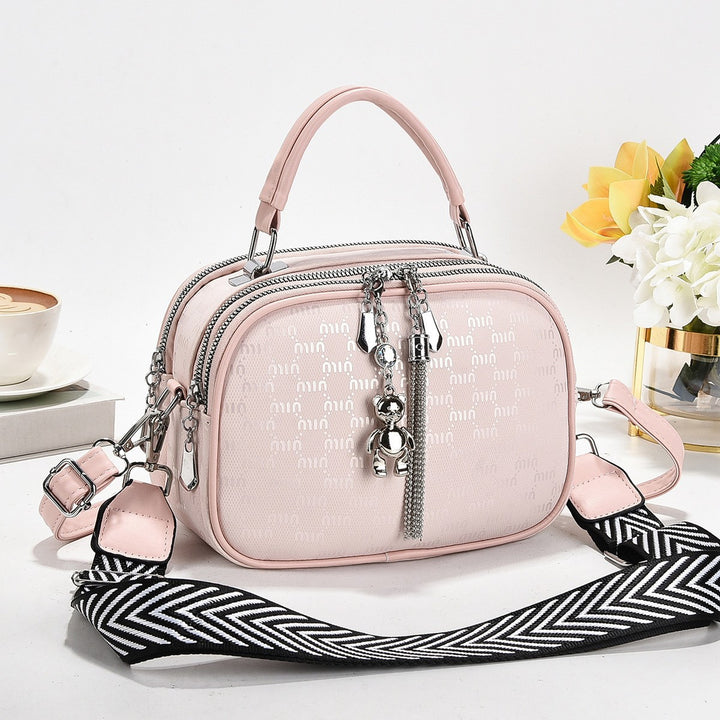 Damen Mini Handtasche mit einzigartiger Prägung und abnehmbarem Schulterriemen Nord Taschen