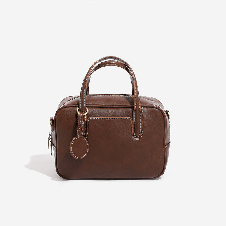 Damen Handtasche mit strukturiertem Kunstleder und elegante Details Nord Taschen