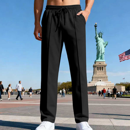 Jogginghose Herren bequem mit elastischem Bund und Taschen
