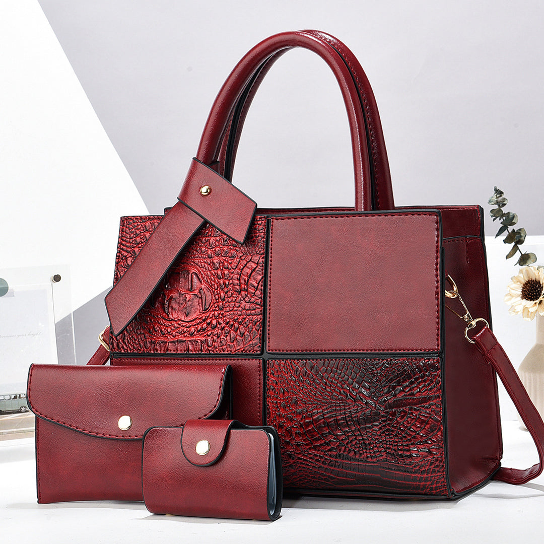 Damen modische Handtasche mit abnehmbaren Fächern Nord Taschen