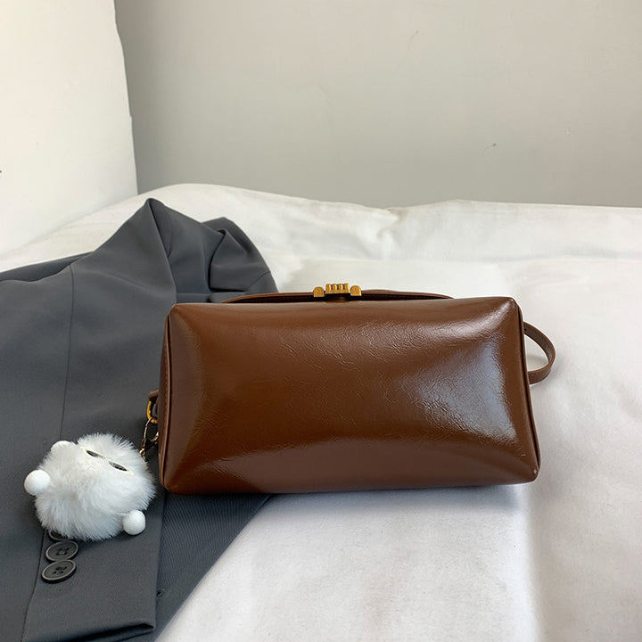 Damen elegante Umhängetasche mit einzigartigem Verschluss Nord Taschen