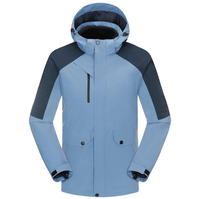 Herren Technische Schneejacke Nord Taschen