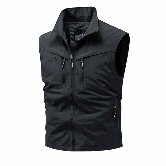 Herren Leichte Outdoor-Steppweste Nord Taschen