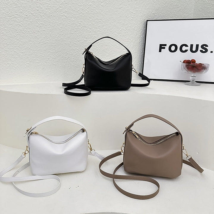 Damen stilvolle Handtasche mit elegantem Reißverschluss Nord Taschen