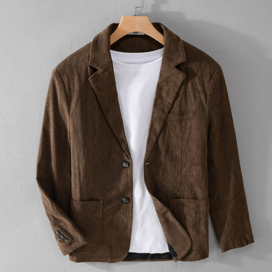 Herren Kordsakko im smart-casual Stil mit klassischer Knopfleiste Nord Taschen