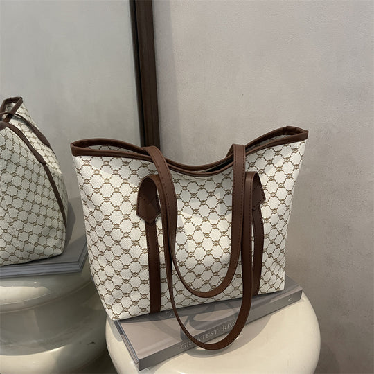 Damen elegante Handtasche mit geometrischem Muster Nord Taschen