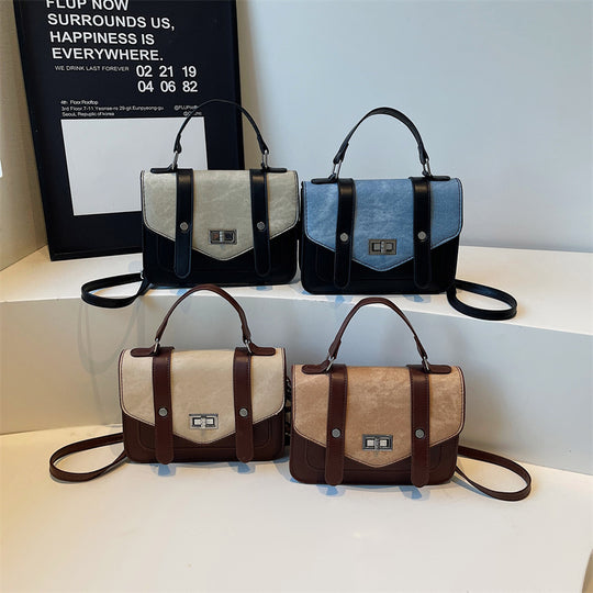 Damen Schultertasche mit strukturiertem Design und abnehmbarem Henkel Nord Taschen