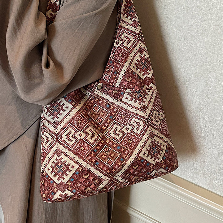 Damen Umhängetasche im modernen Ethnostil Nord Taschen
