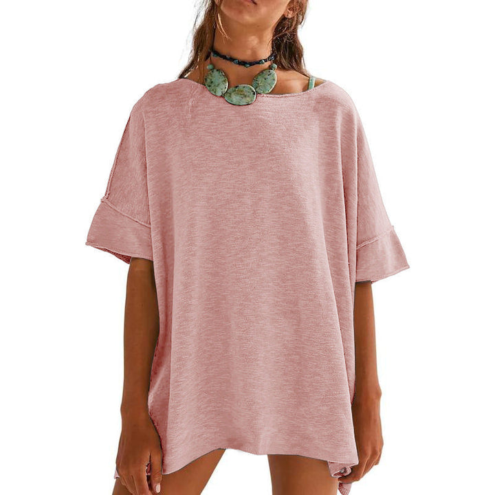 Damen Oversized Relaxed Fit T-Shirt