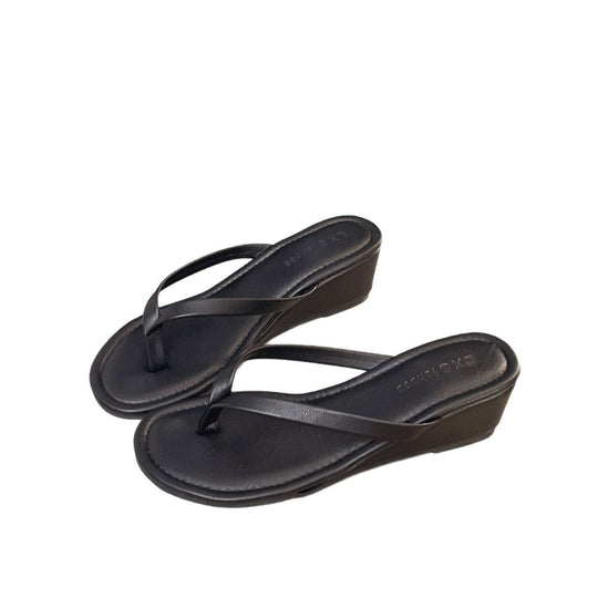 Damen eleganter Wedgesandalen mit schimmerndem Design - Arvani
