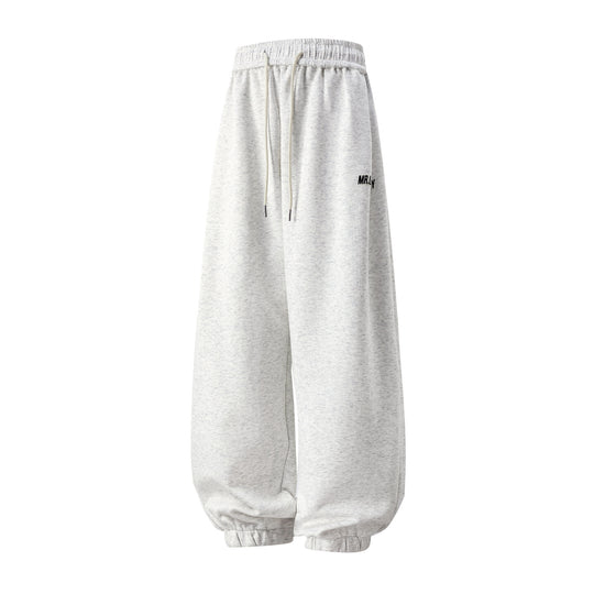 Unisex Extraweite Sweat‑Haremshose im Palazzoschnitt mit Kordelzug und geripptem Knöchelabschluss Nord Taschen