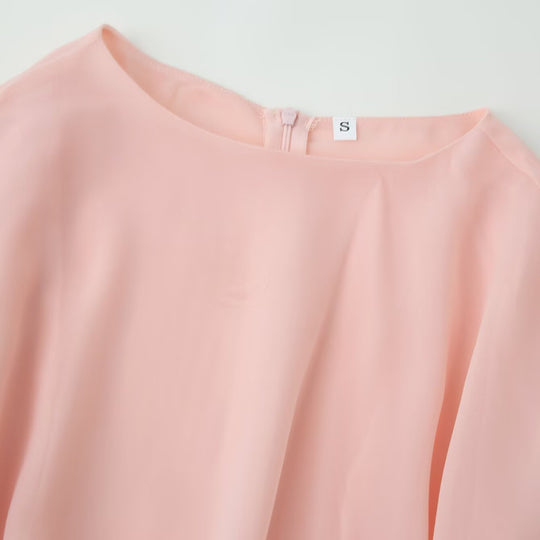 Damen Zweiteiliges Chiffon-Abendset mit Cape-Top und weitem Maxirock Nord Taschen