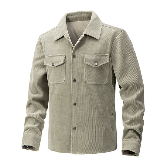 Herren Utility-Jacke aus Cord Nord Taschen