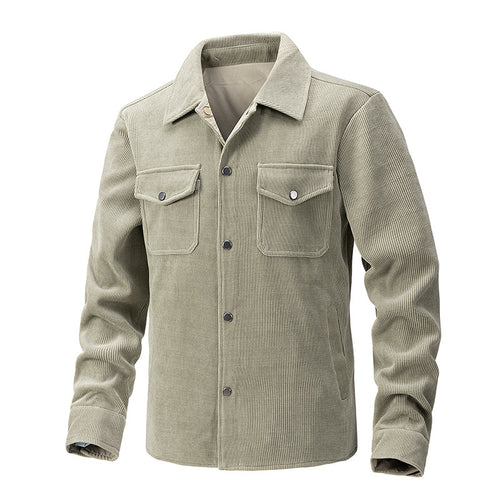 Herren Utility-Jacke aus Cord Nord Taschen