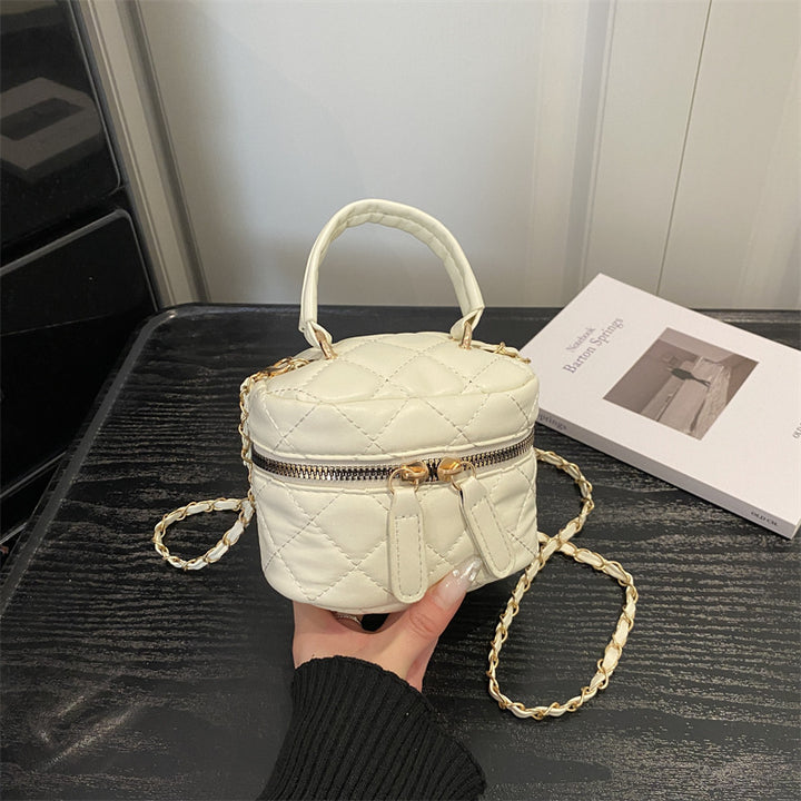 Damen Schultertasche im eleganten, gesteppte Design Nord Taschen