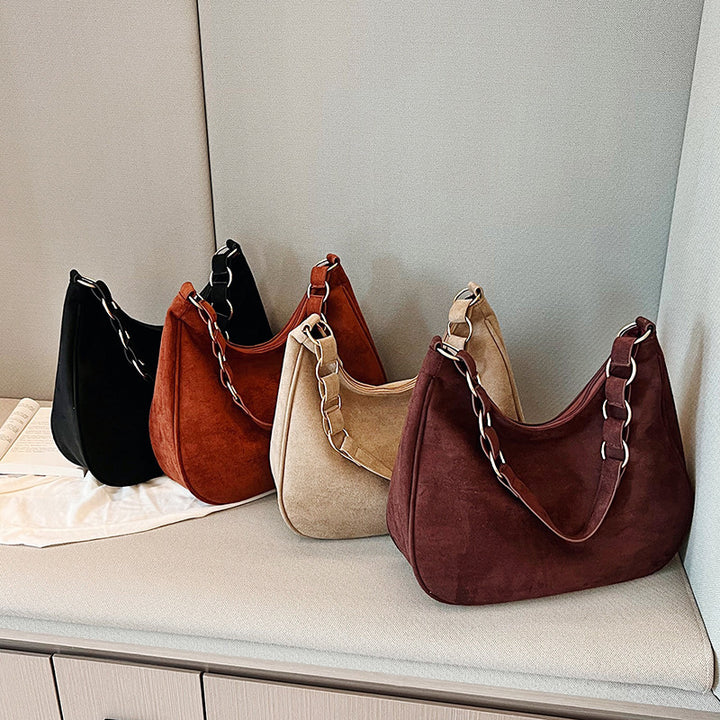 Damen elegante Umhängetasche mit hochwertigem Kettenriemen Nord Taschen