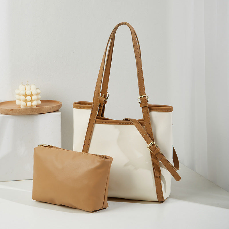 Damen Tote-Tasche mit abnehmbarem Kosmetiktäschchen und elegantem Design Nord Taschen
