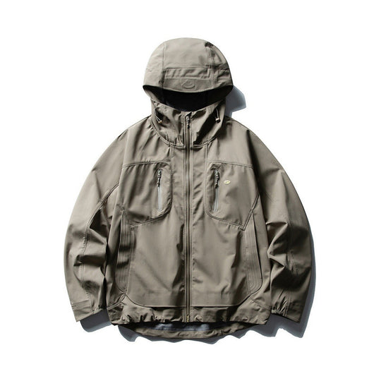 Unisex Technische Softshell-Fieldjacke mit verschweißten Nähten, vier Reißverschlusstaschen und verlängerter Rückenpartie Nord Taschen