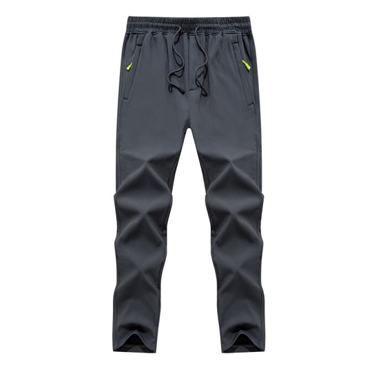 Herren Konisch zulaufende Tech-Jogginghose mit elastischem Bund, Reißverschlusstaschen und atmungsaktivem Funktionsmaterial Nord Taschen