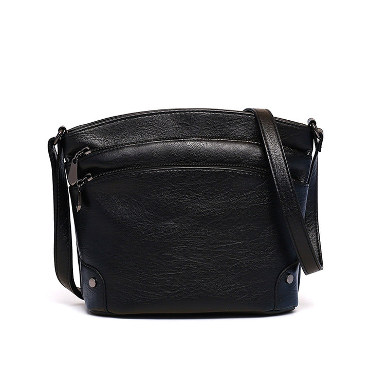 Damen Umhängetasche mit eleganter zweifacher Fächerausstattung Nord Taschen