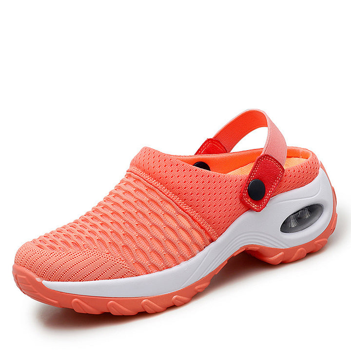 Damen  atmungsaktive Mesh-Clogs mit luftgepolsterter Dämpfungssohle und verstellbarem Fersenriemen Nord Taschen