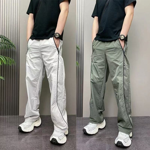Herren Sportliche Freizeithose mit Reißverschluss und Seitentaschen Nord Taschen