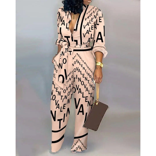 Damen Denim Jumpsuit mit modischem Patchwork-Design und praktischen Taschen - Arvani