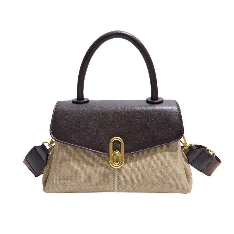 Damen Umhängetasche mit modernem Design und dekorativem Metallakzent Nord Taschen