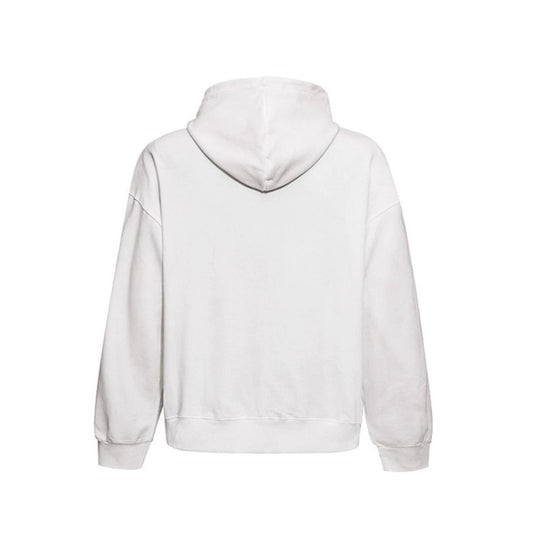 Damen Lässiges Oversize-Hoodie mit Typo-Frontprint, abgesenkten Schultern und Kängurutasche Nord Taschen
