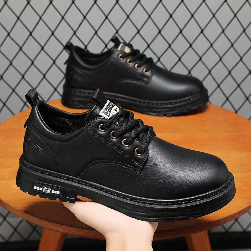 Herren Schnürschuhe aus Leder