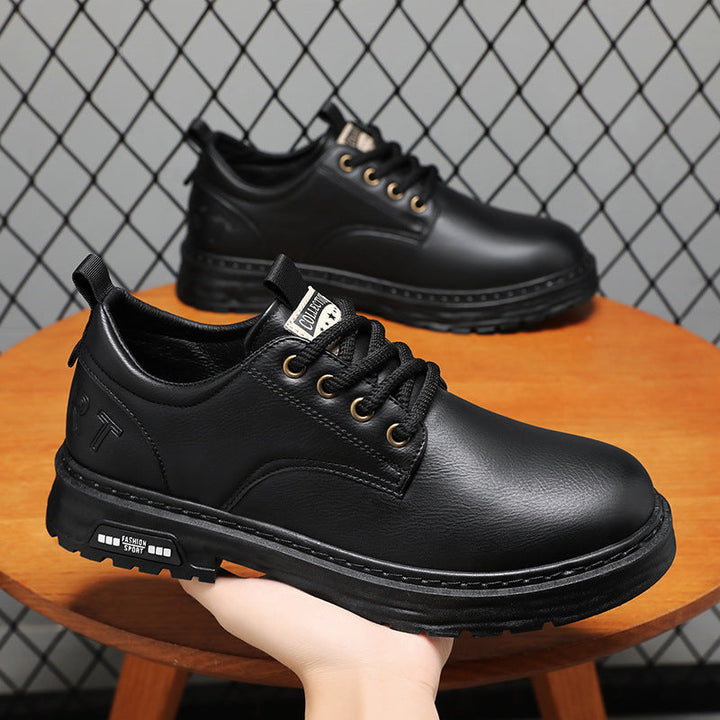 Herren Schnürschuhe aus Leder