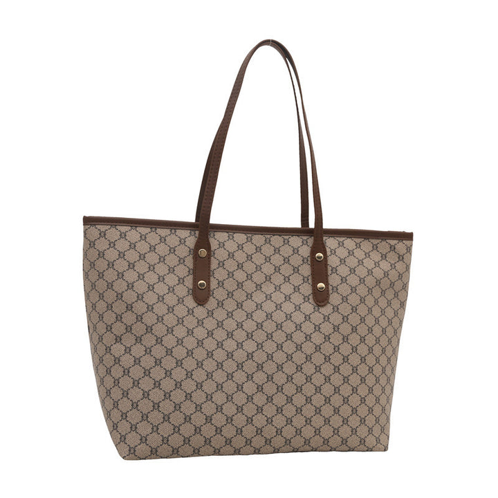 Damen elegante Tote-Tasche mit geometrischem Muster Nord Taschen