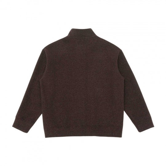 Unisex Boxy-Strickcardigan mit Stehkragen und durchgehender Knopfleiste Nord Taschen
