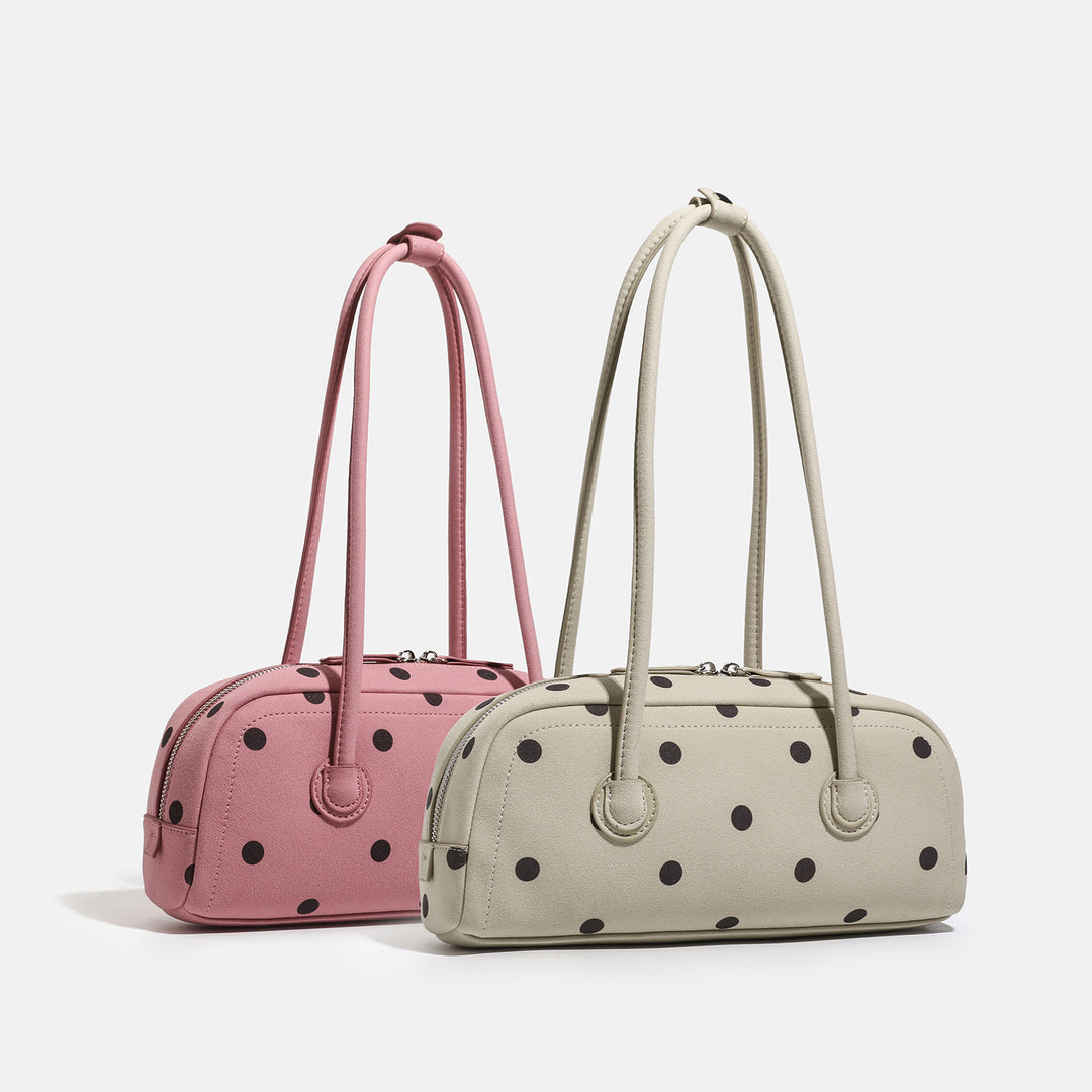 Damen modische Handtasche mit zeitgenössischem Punktdesign Nord Taschen