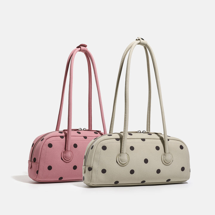 Damen modische Handtasche mit zeitgenössischem Punktdesign Nord Taschen