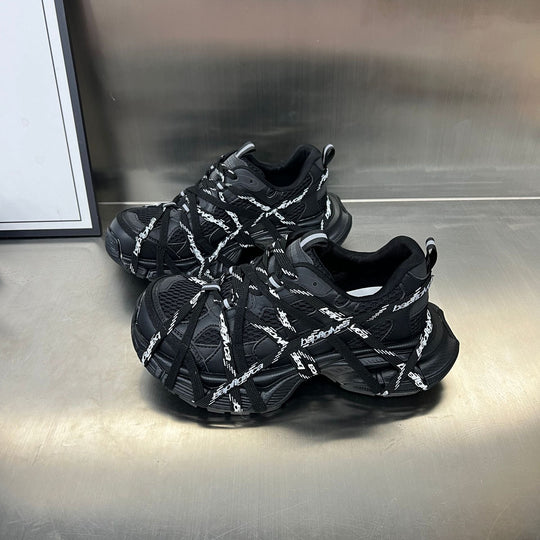 Damen Sportliche Hybrid Sneakers mit elastischer Netzstruktur und stabiler Gummisohle Nord Taschen