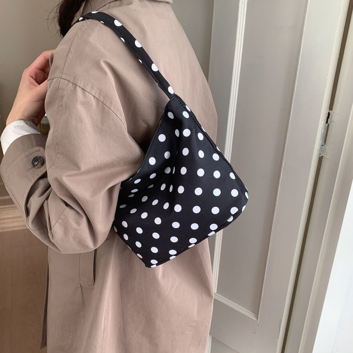 Damen Umhängetasche mit punktiertem Design Nord Taschen